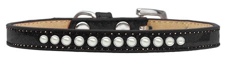 Dog, Puppy and Pet Ice Cream Collar, "One Row Pearl" - DOGGO'S KING