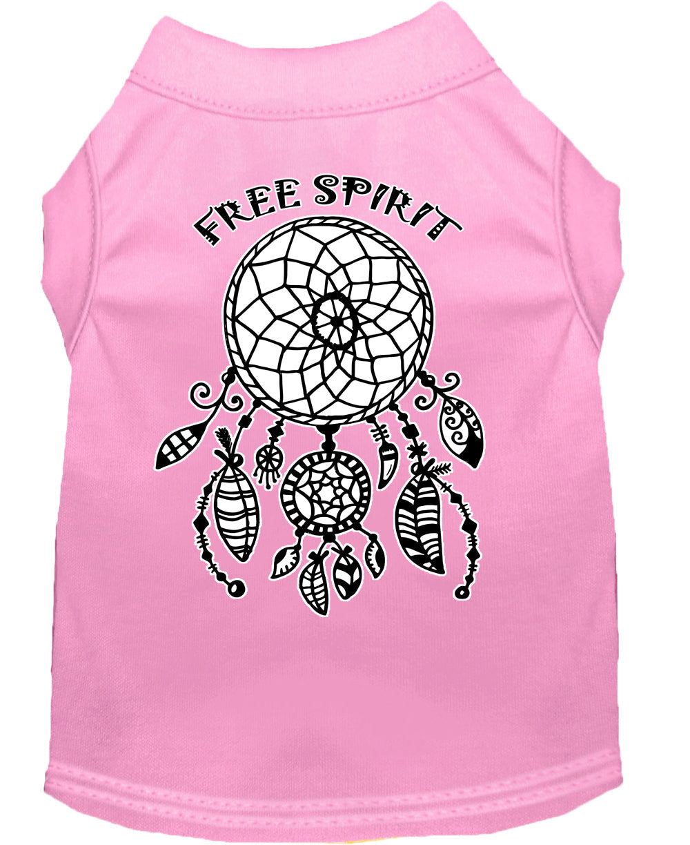 Pet Dog & Cat Shirt Screen Printed, "Free Spirit"