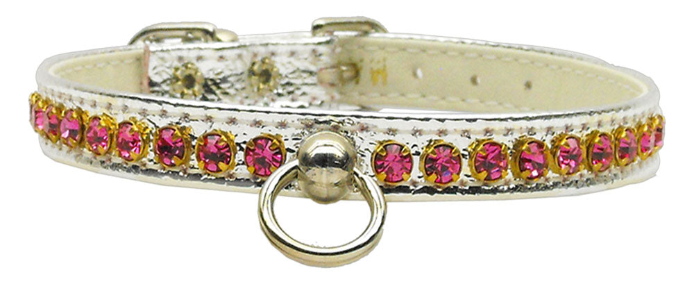 Dog, Puppy & Pet Collar, "Petite Rhinestone" - DOGGO'S KING