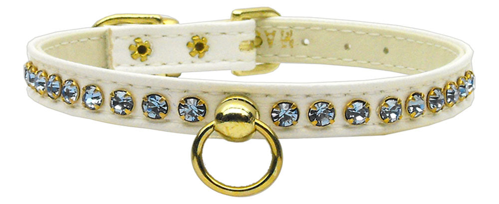 Dog, Puppy & Pet Collar, "Petite Rhinestone" - DOGGO'S KING