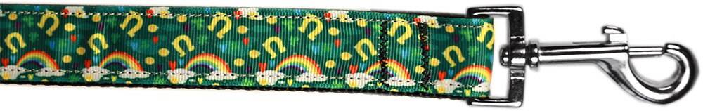 Pet Dog & Cat Nylon Collar or Leash, "Lucky Puppy Charms" - DOGGO'S KING