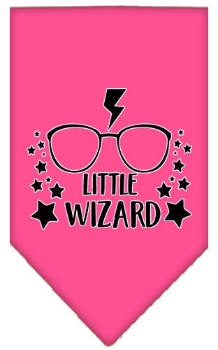 Pet and Dog Bandana Screen Printed, "Little Wizard"