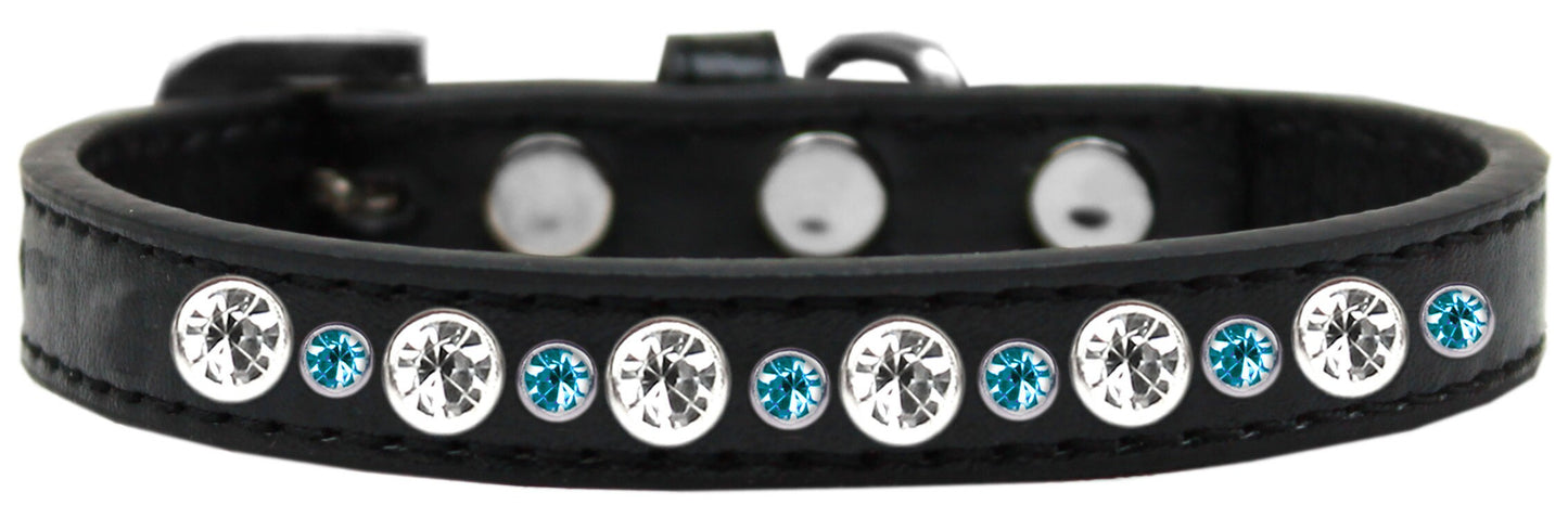 Dog, Puppy & Pet Jeweled Collar, "Posh Crystal Rimsets" - DOGGO'S KING