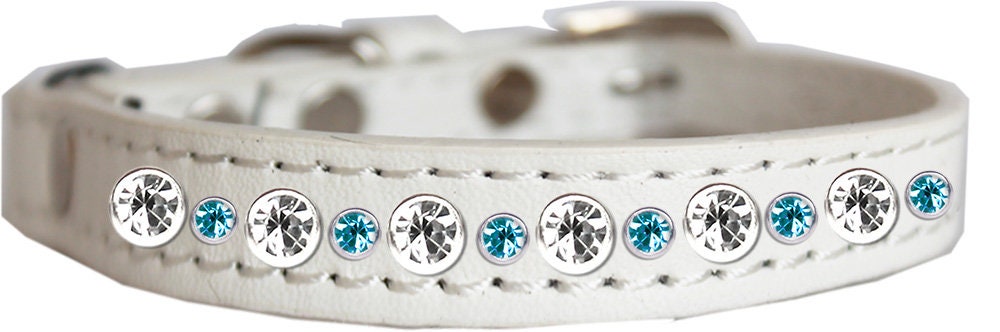 Dog, Puppy & Pet Jeweled Collar, "Posh Crystal Rimsets" - DOGGO'S KING