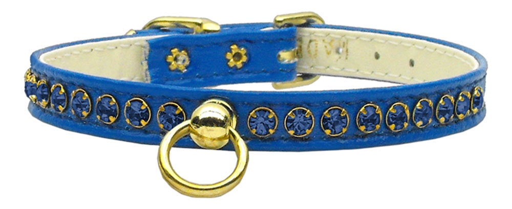 Dog, Puppy & Pet Collar, "Petite Rhinestone" - DOGGO'S KING