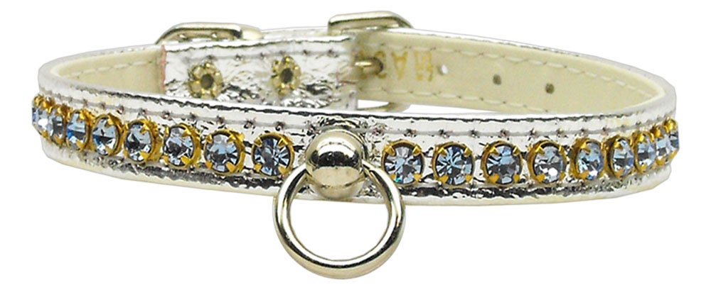 Dog, Puppy & Pet Collar, "Petite Rhinestone" - DOGGO'S KING