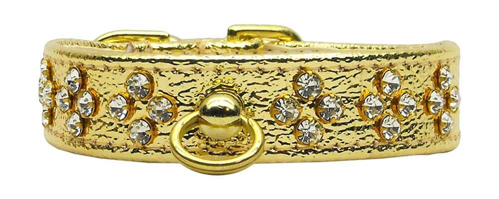 Dog, Puppy & Pet Collar, "Tiara Rhinestone" - DOGGO'S KING