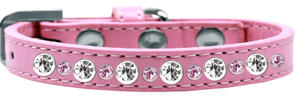Dog, Puppy & Pet Jeweled Collar, "Posh Crystal Rimsets" - DOGGO'S KING