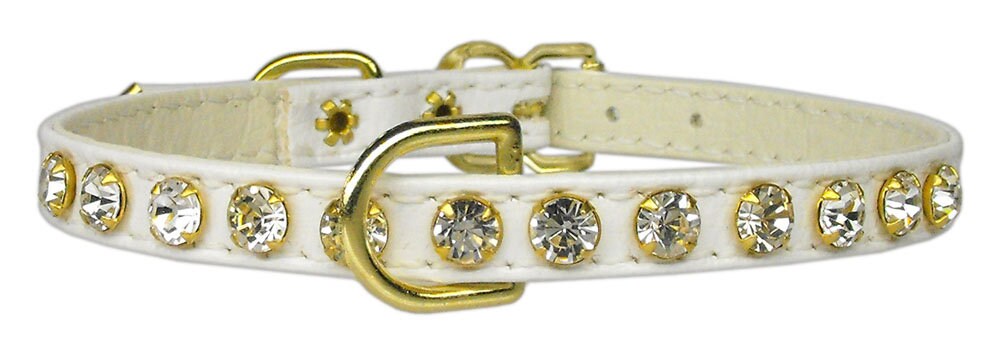 Dog, Puppy & Pet Collar, "#16 Clear Crystal Jewelry Set" - DOGGO'S KING