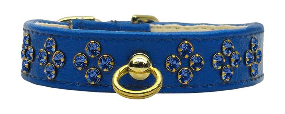 Dog, Puppy & Pet Collar, "Tiara Rhinestone" - DOGGO'S KING