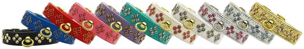Dog, Puppy & Pet Collar, "Tiara Rhinestone" - DOGGO'S KING