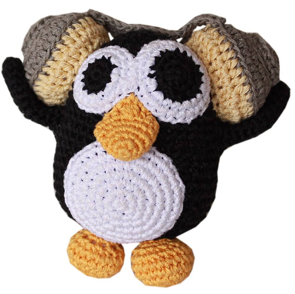 Knit Knacks Organic Cotton Pet & Dog, Puffin or Hipster Penguin - DOGGO'S KING