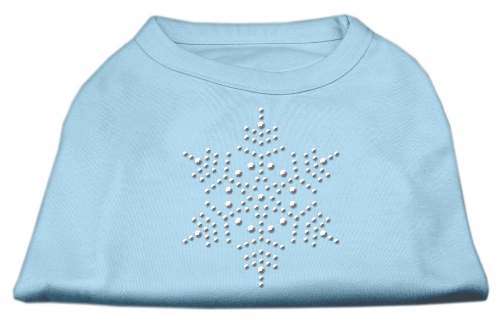 Pet Dog & Cat Shirt Rhinestone, "Snowflake"