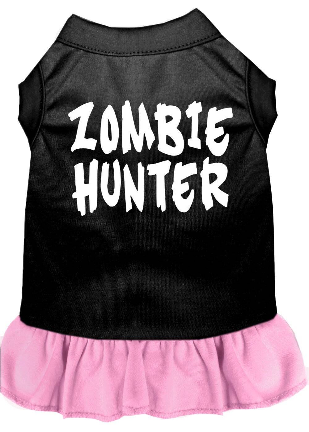 Halloween Pet Dog & Cat Dress Screen Printed, "Zombie Hunter" - DOGGO'S KING