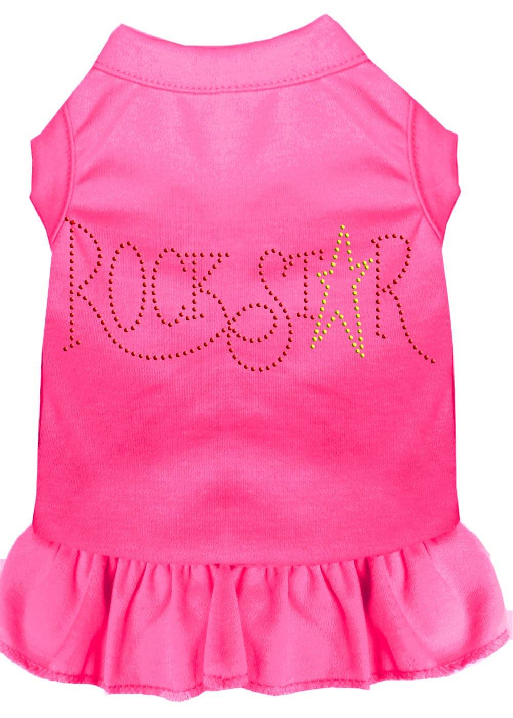 Pet Dog & Cat Dress Rhinestone, "RockStar" - DOGGO'S KING
