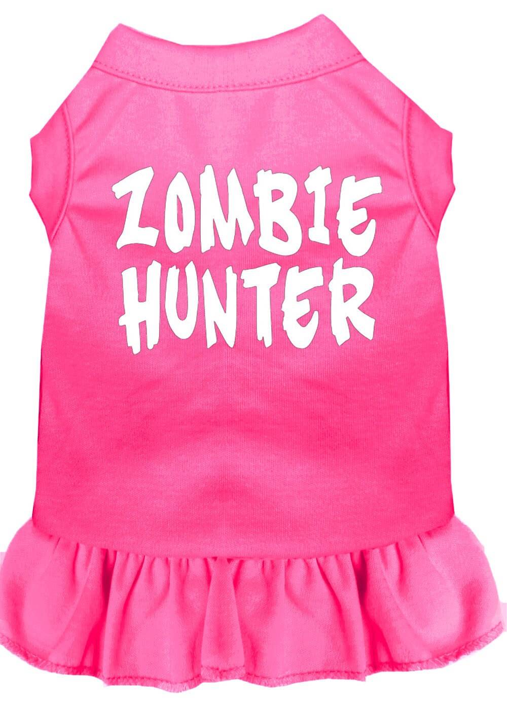 Halloween Pet Dog & Cat Dress Screen Printed, "Zombie Hunter" - DOGGO'S KING