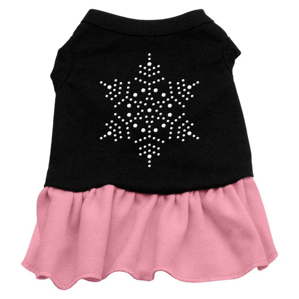 Pet Dog & Cat Dress Rhinestone, "Snowflake" - DOGGO'S KING