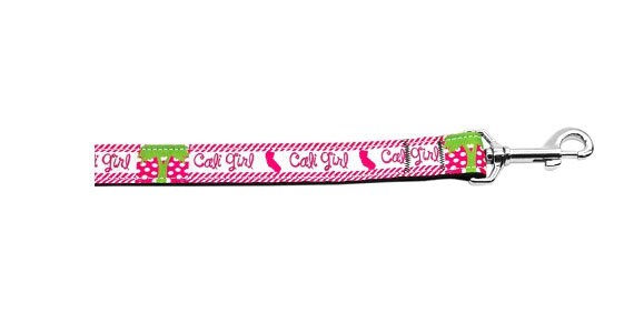 Pet Dog & Cat Nylon Collar or Leash, "Cali Girl" - DOGGO'S KING