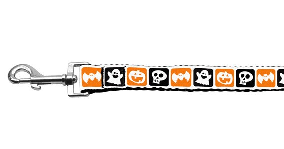 Halloween Pet Dog & Cat Nylon Collar or Leash, "Classic Halloween" - DOGGO'S KING