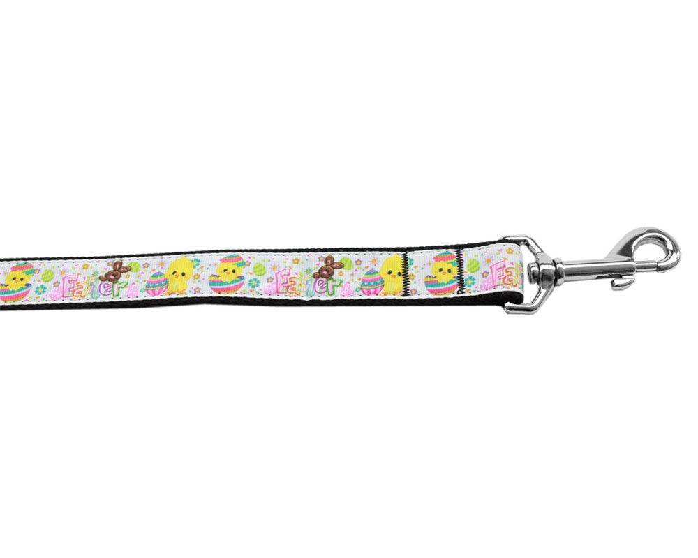 Pet Dog & Cat Nylon Collar or Leash, "Happy Easter" - DOGGO'S KING