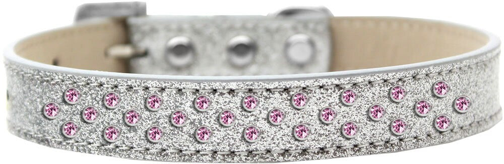 Dog, Puppy & Pet Ice Cream Collar, "Light Pink Crystal Rimsets Sprinkles" - DOGGO'S KING