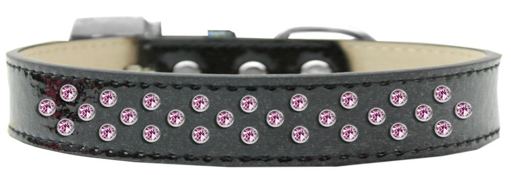 Dog, Puppy & Pet Ice Cream Collar, "Light Pink Crystal Rimsets Sprinkles" - DOGGO'S KING