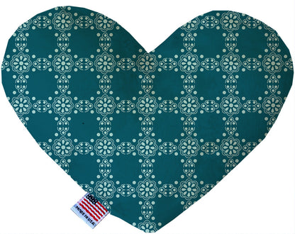 Pet and Dog Plush Heart or Bone Toy, "Nautical Group" (Available in different sizes, and 10 different pattern options!)