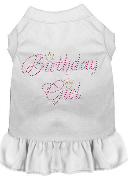 Pet Dog & Cat Dress Rhinestone, "Birthday Girl" - DOGGO'S KING