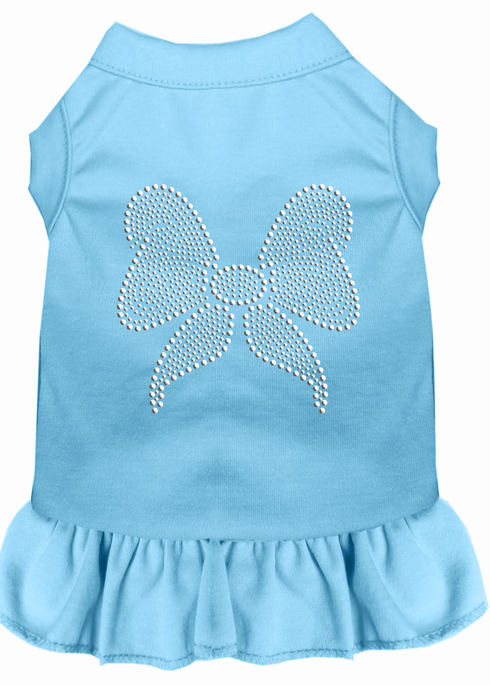 Pet Dog & Cat Dress Rhinestone, "Bow"