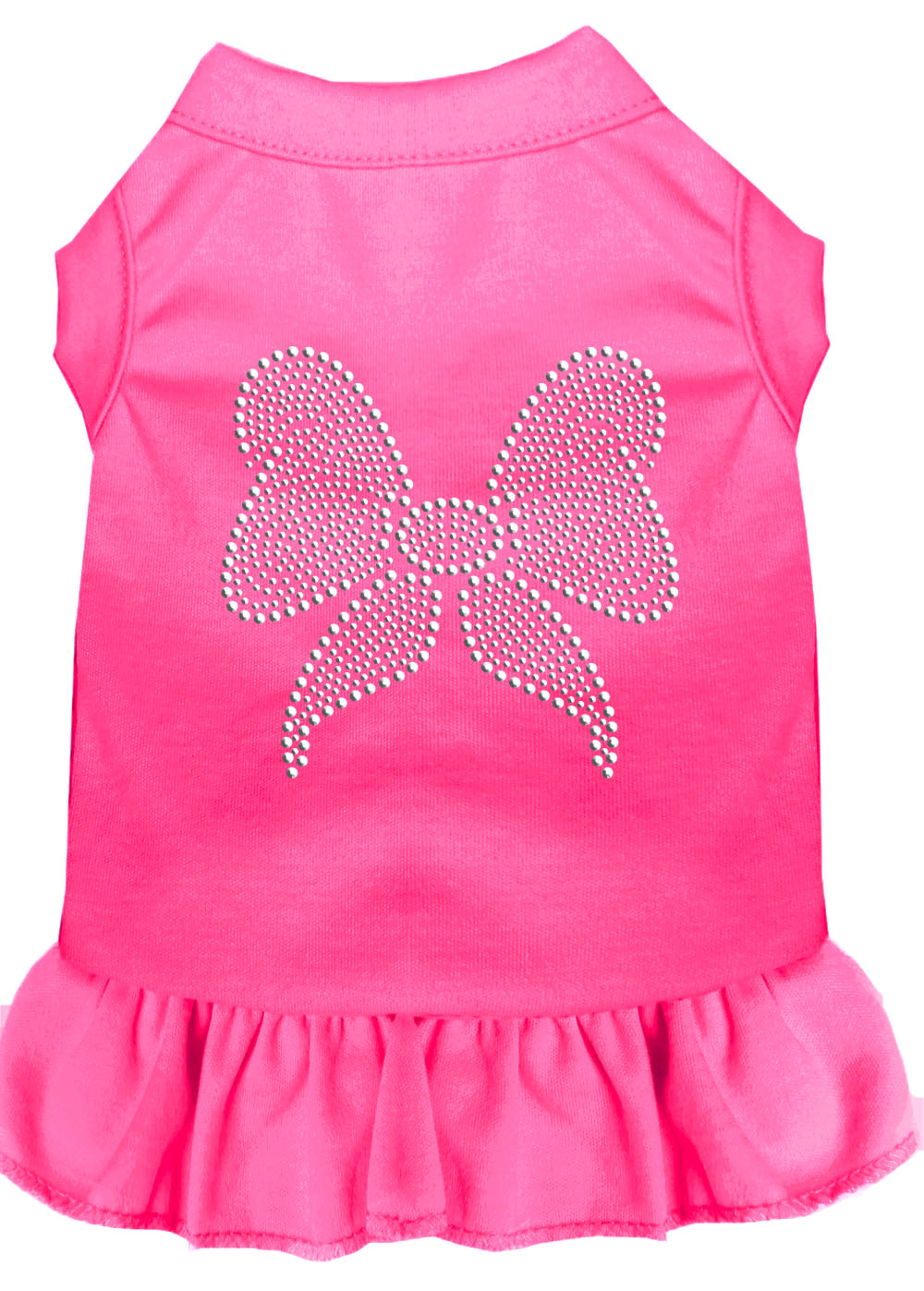 Pet Dog & Cat Dress Rhinestone, "Bow"