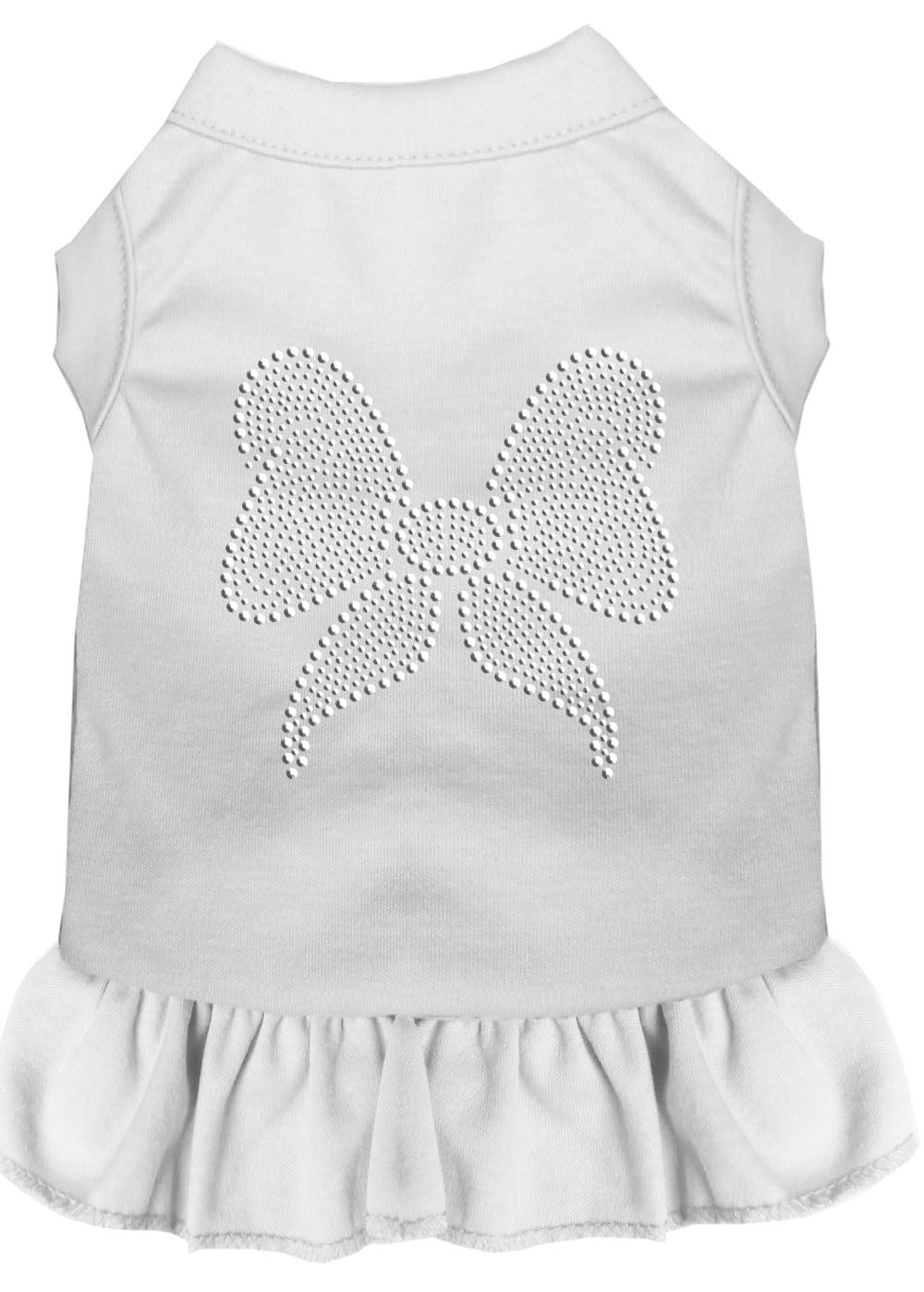 Pet Dog & Cat Dress Rhinestone, "Bow"