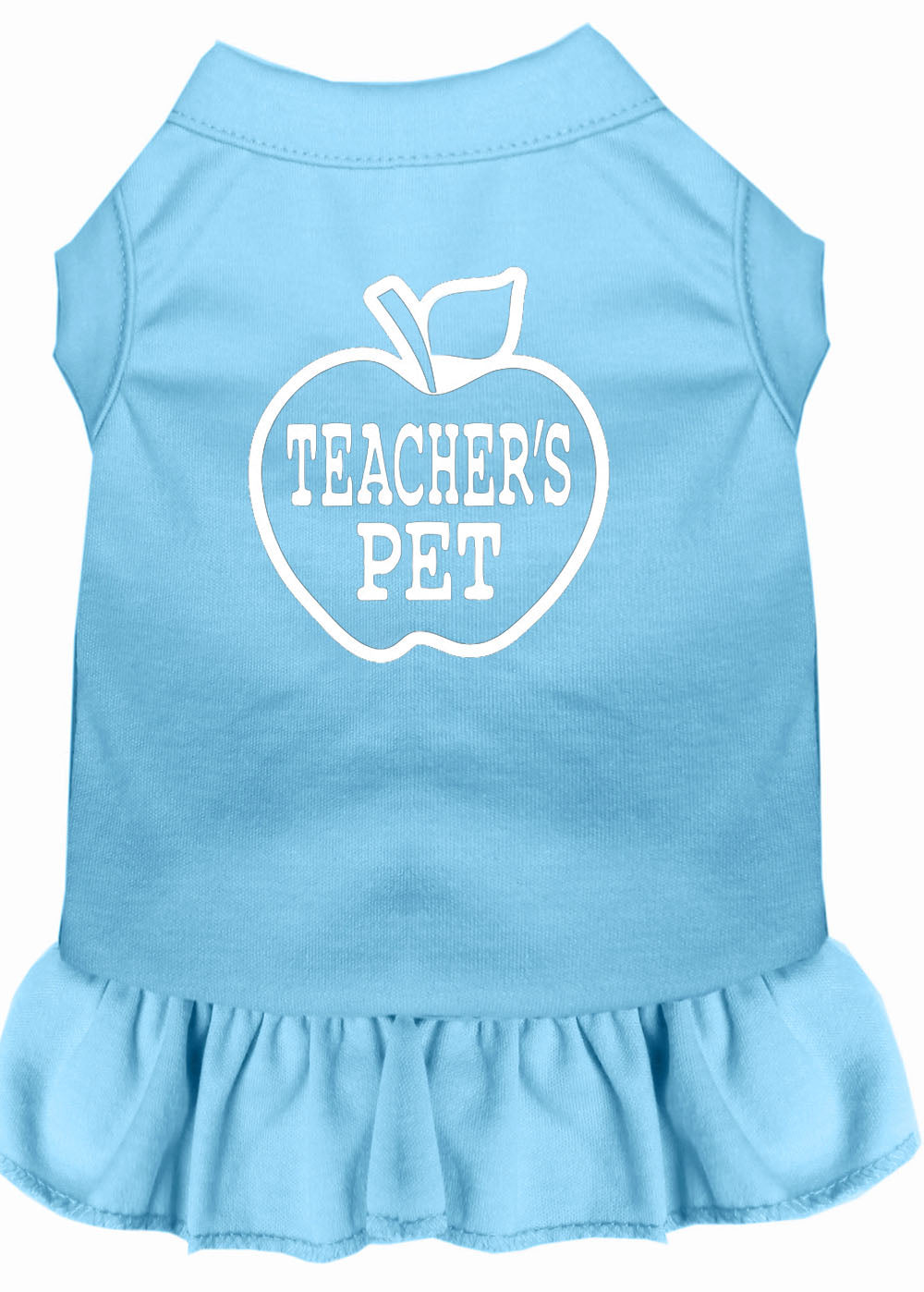 Pet Dog & Cat Dress Screen Printed, "Teacher's Pet"