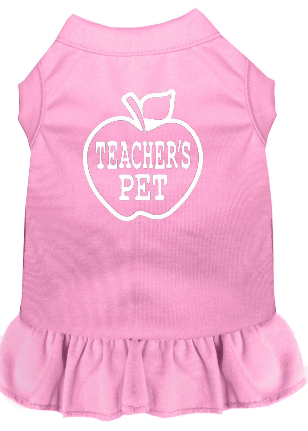Pet Dog & Cat Dress Screen Printed, "Teacher's Pet"