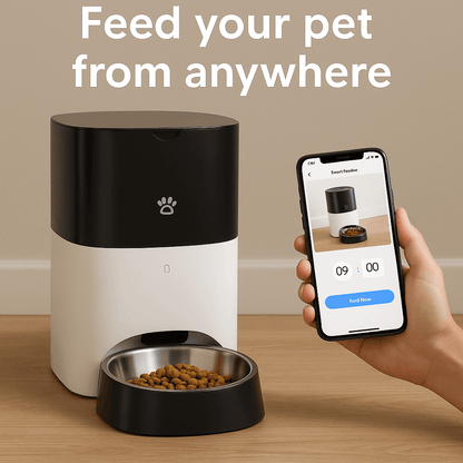 Smart Automatic Dog Feeder – WiFi Enabled | Doggo’s King