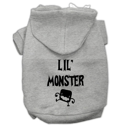 Halloween Pet, Dog & Cat Hoodie Screen Printed, "Lil Monster" - DOGGO'S KING