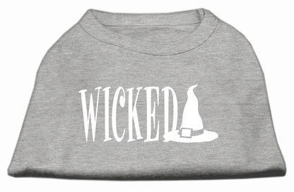 Pet Dog & Cat Shirt Screen Printed, "Wicked"