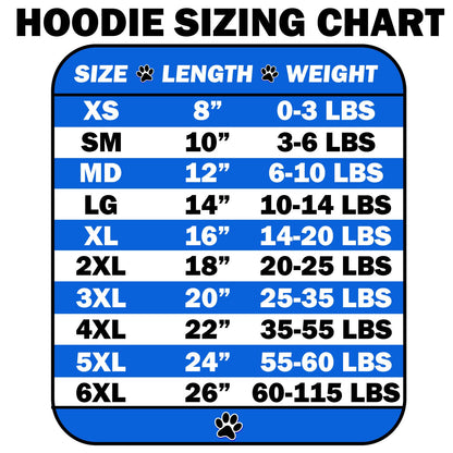 Pet Dog & Cat Hoodie Screen Printed, "St. George's Cross"
