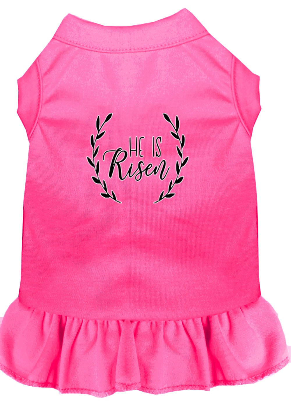 Pet Dog & Cat Dress Screen Printed, "He Is Risen"