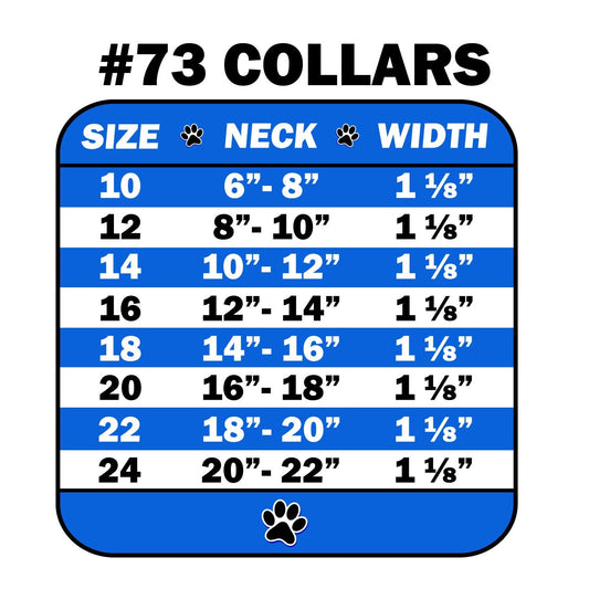 Dog, Puppy & Pet Collar, "Patent Jewel #73" - DOGGO'S KING