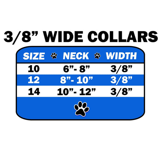 Dog, Puppy & Pet Collar, "Petite Rhinestone" - DOGGO'S KING
