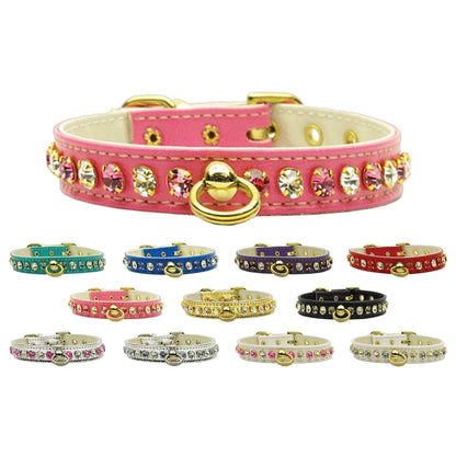 Dog, Puppy & Pet Collar, "Deluxe Rhinestone" - DOGGO'S KING