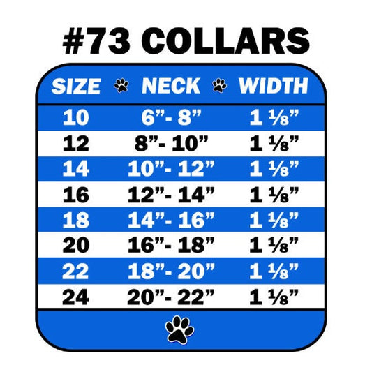 Dog, Puppy and Pet Collar, "#73 Crystal Velvet" - DOGGO'S KING