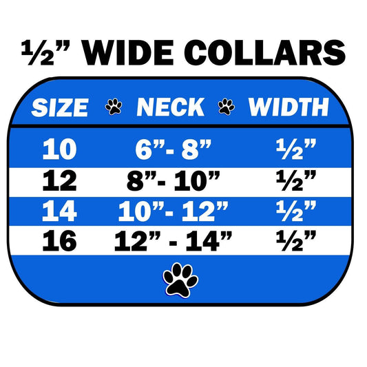 Dog, Puppy & Pet Collar, "Deluxe Rhinestone" - DOGGO'S KING