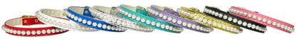 Dog, Puppy & Pet Collar, "3/8" Wide Pearl" - DOGGO'S KING