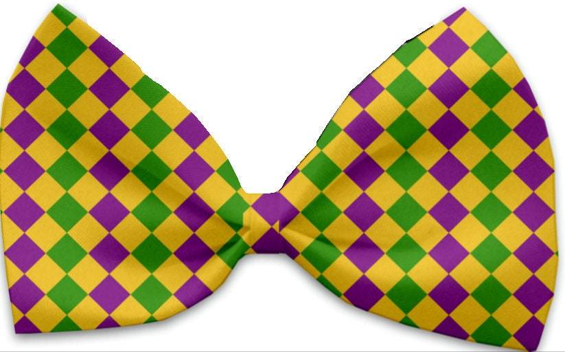 Pet, Dog and Cat Bow Ties, "Mardi Gras Group"