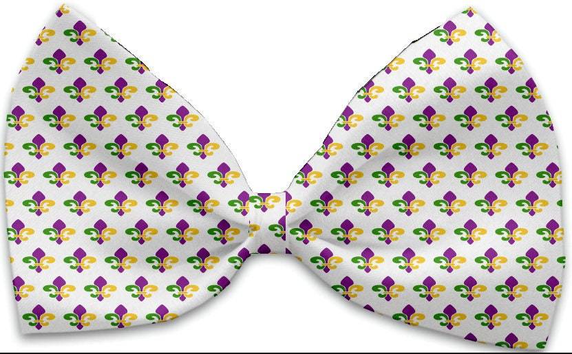 Pet, Dog and Cat Bow Ties, "Mardi Gras Group"