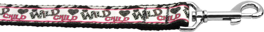 Pet Dog & Cat Nylon Collar or Leash, "Wild Child"