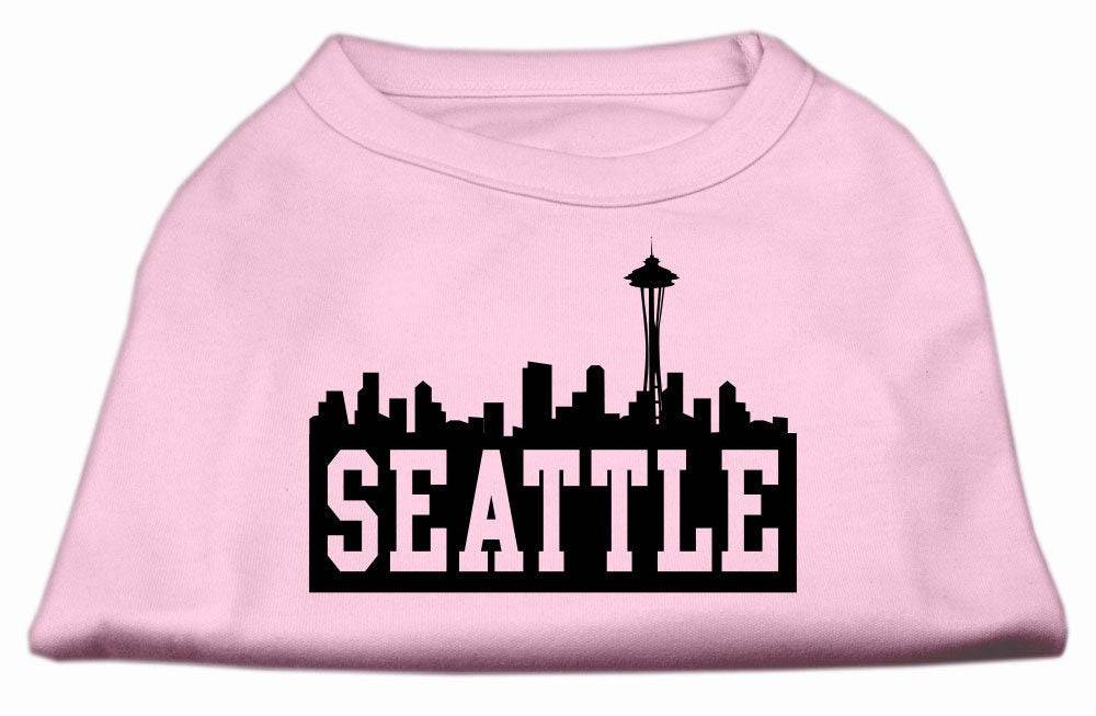 Pet Dog & Cat Shirt Screen Printed, "Seattle Skyline" - DOGGO'S KING