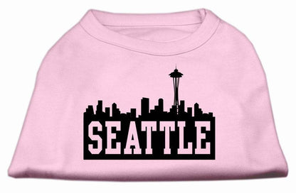 Pet Dog & Cat Shirt Screen Printed, "Seattle Skyline" - DOGGO'S KING