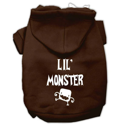 Halloween Pet, Dog & Cat Hoodie Screen Printed, "Lil Monster" - DOGGO'S KING